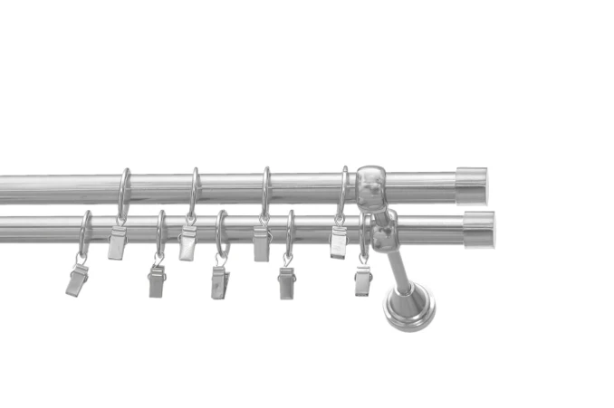 Kovová záclonová tyč 19 mm