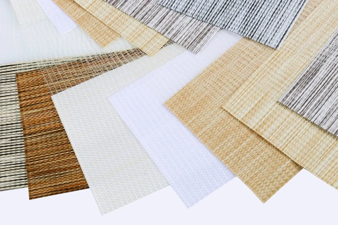 Vzorkovník roletových tkanín