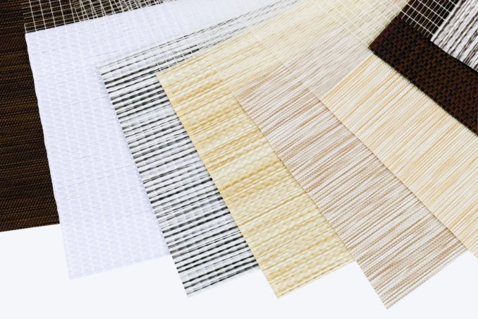 Vzorkovník roletových tkanín